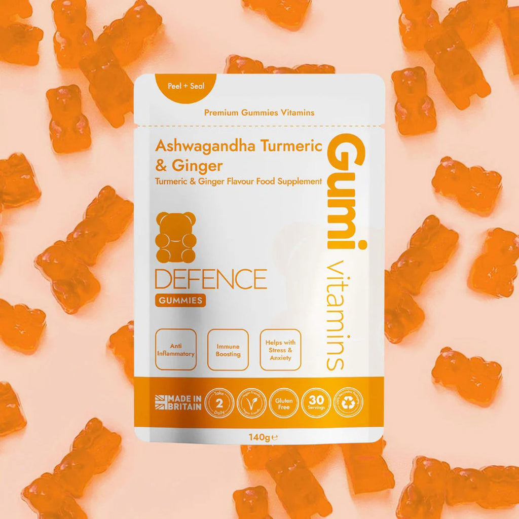 Gumi Vitamins Defence supplement facts and label panel