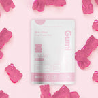 Gumi Vitamins Glow supplement facts and label panel