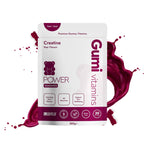 Gumi Vitamins Power creatine ingredients and benefits information graphic