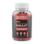 Shilajit capsules bottle with capsules