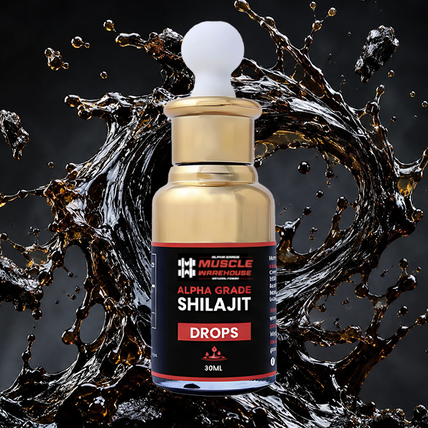 Shilajit Drops 30ml product bottle and packaging