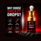 Liquid Shilajit product information graphic
